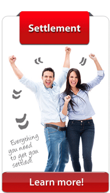 We’ll assist you in every aspect possible so you can adapt to your new country